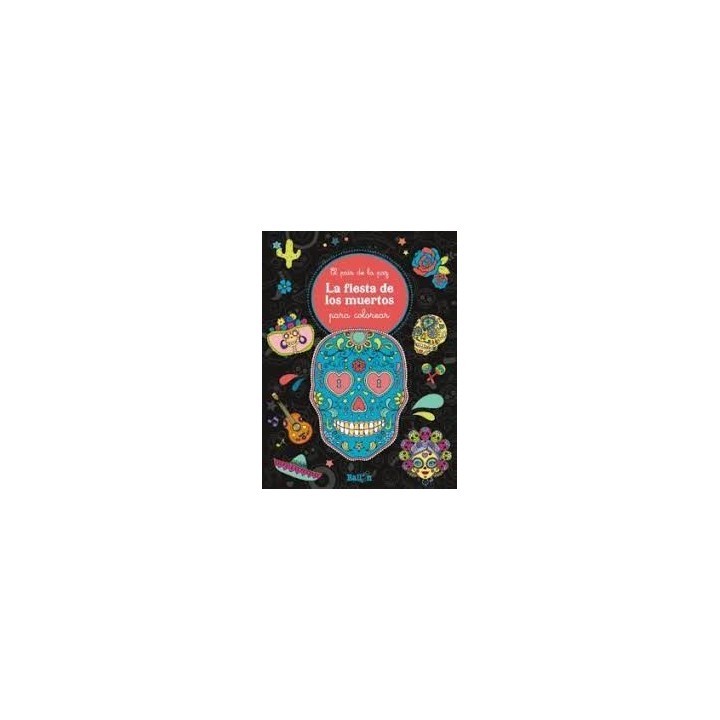 LA FIESTA DE LOS MUERTOS PARA COLOREAR