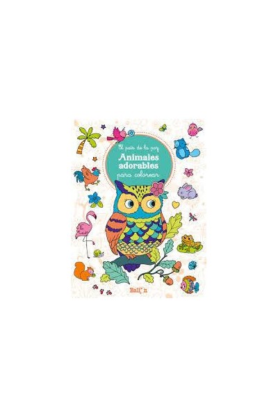 Animales adorables para colorear
