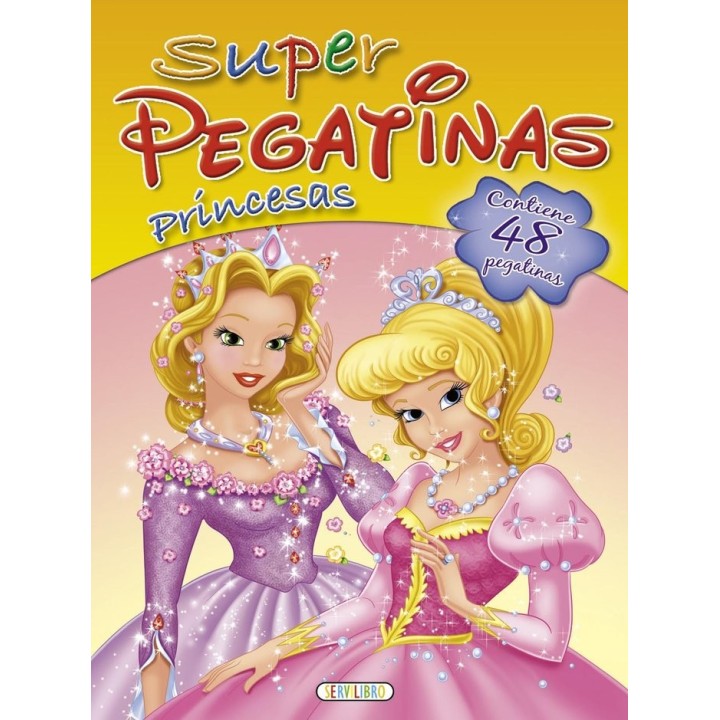 SUPER PEGATINAS 1 PRINCESAS