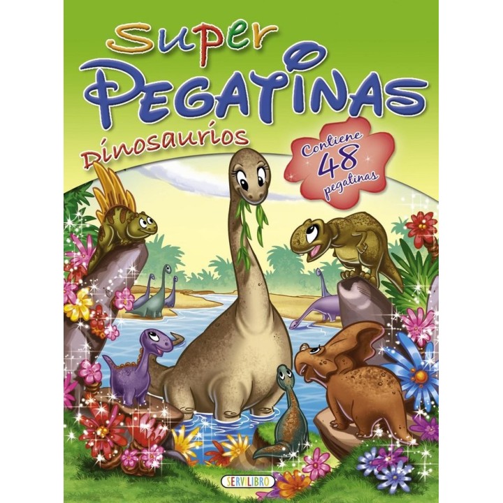 SUPER PEGATINAS 3 DINOSAURIOS