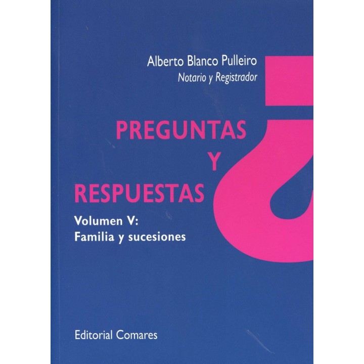 PREGUNTAS Y RESPUESTAS V FAMILIA Y SUCESIONES