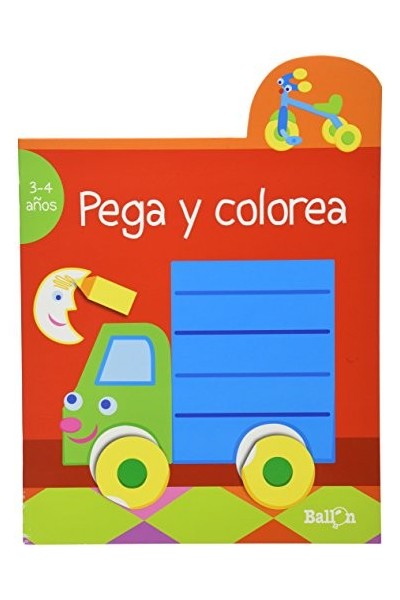 PEGA Y COLOREA 3-4 AÑOS