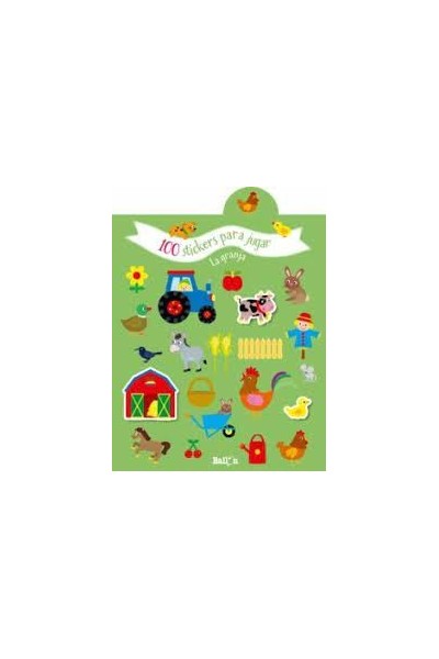 100 STICKERS PARA JUGAR - LA GRANJA.