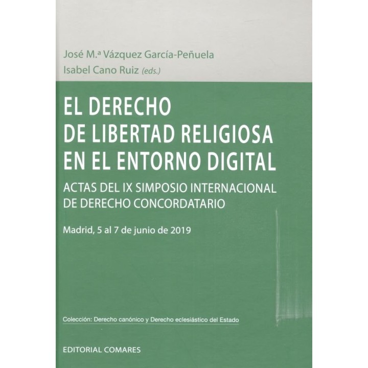 DERECHO DE LIBERTAD RELIGIOSA EN EL ENTORNO DIGITAL