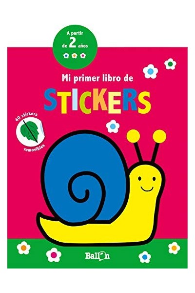 MI PRIMER LIBRO DE STICKERS. 40 STICKERS REMOVIBLES.