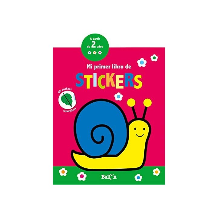 MI PRIMER LIBRO DE STICKERS. 40 STICKERS REMOVIBLES.