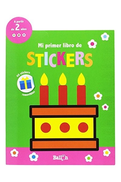 MI PRIMER LIBRO DE STICKERS. 40 STICKERS.
