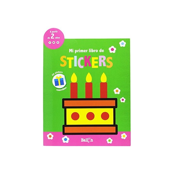 MI PRIMER LIBRO DE STICKERS. 40 STICKERS.