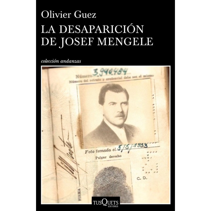 DESAPARICION DE JOSEF MENGELE,LA