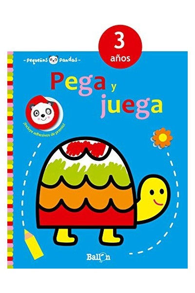 PEGA Y JUEGA. ¡INCLUYE ADHESIVOS DE PREMIO!