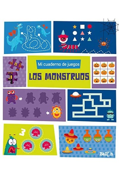 MI CUADERNO DE JUEGOS - LOS MONSTRUOS