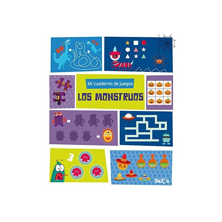 MI CUADERNO DE JUEGOS - LOS MONSTRUOS