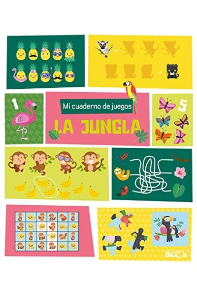 MI CUADERNO DE JUEGOS - LA JUNGLA