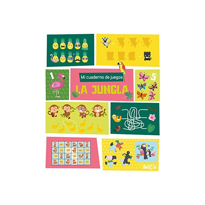 MI CUADERNO DE JUEGOS - LA JUNGLA