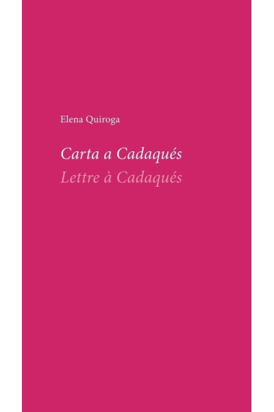 CARTA A CADAQUES - LETTRE A CADAQUES