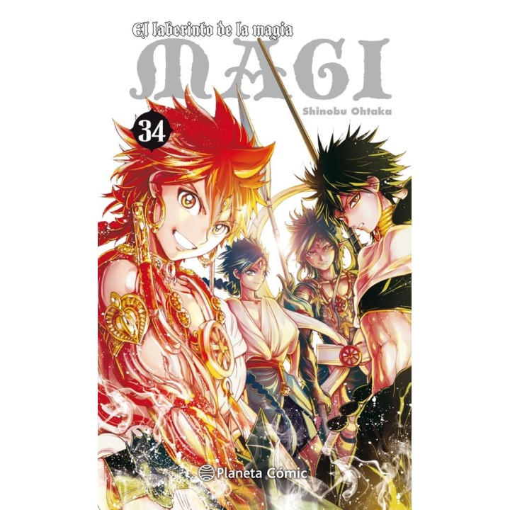 MAGI EL LABERINTO DE LA MAGIA 34