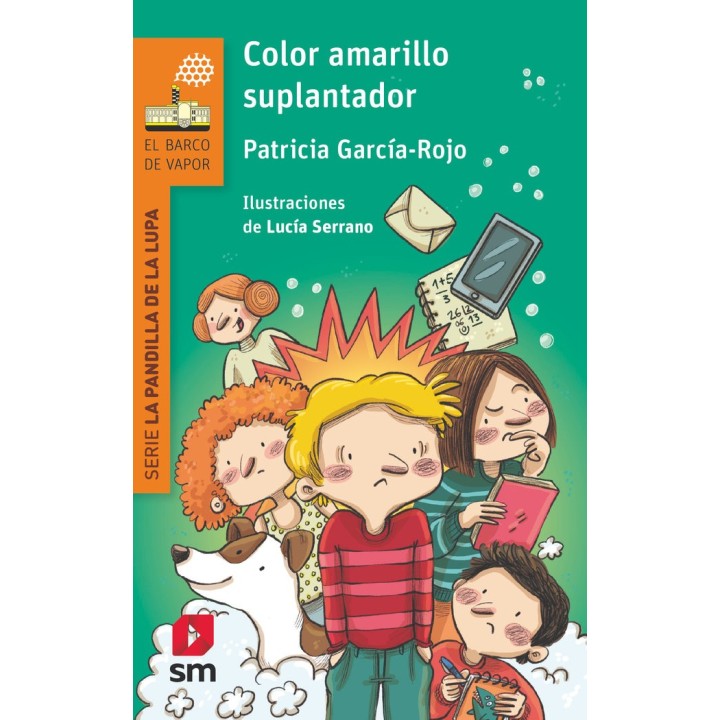 COLOR AMARILLO SUPLANTADOR LA PANDILLA DE LA LUPA