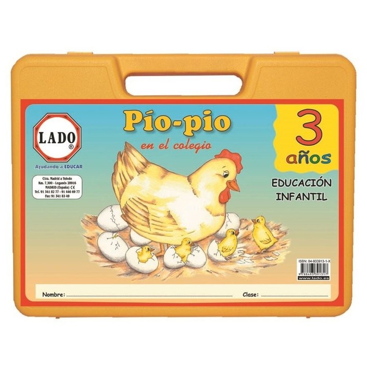 MALETA ACTIVIDADES PIO-PIO 3 AÑOS