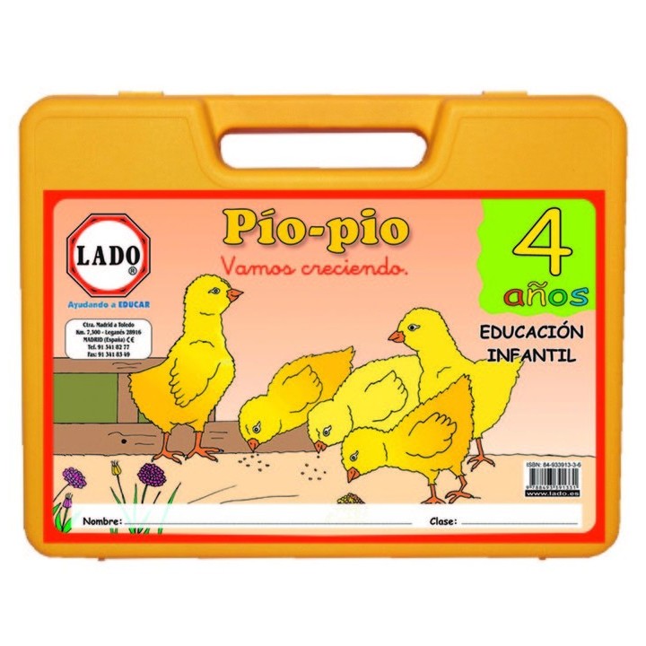 MALETA ACTIVIDADES PIO-PIO 4 AÑOS