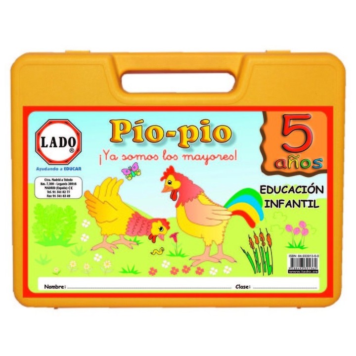 MALETA ACTIVIDADES PIO-PIO 5 AÑOS