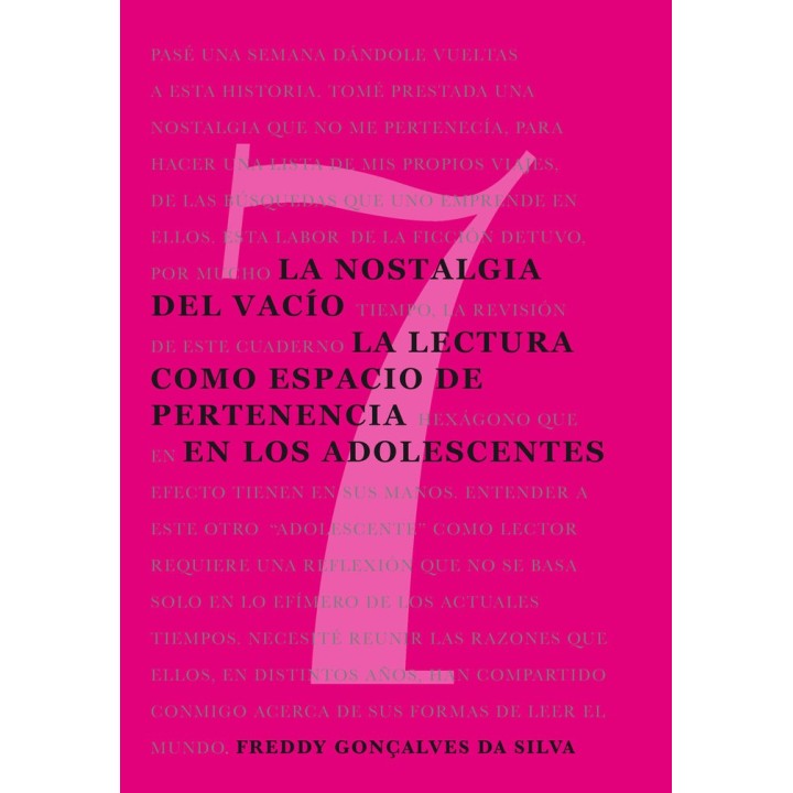 LA NOSTALGIA DEL VACIO