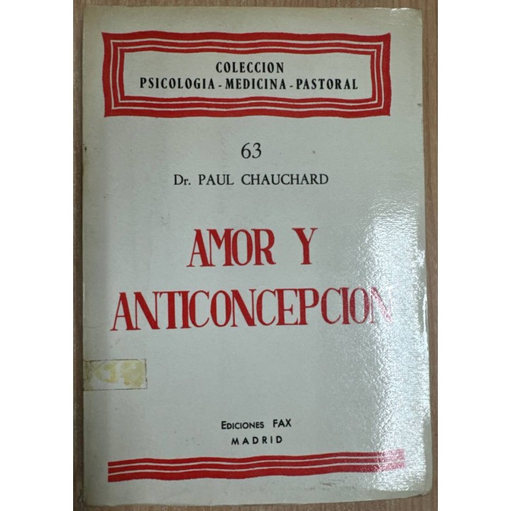 AMOR Y ANTICONCEPCION