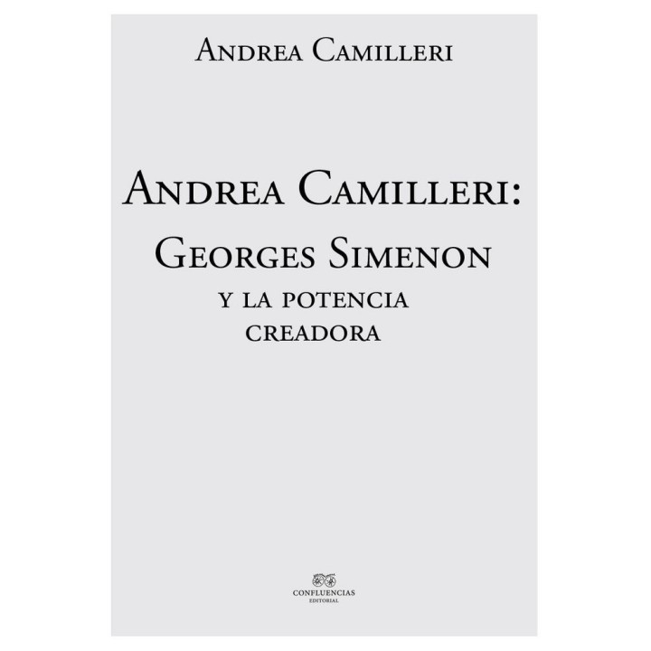 GEORGES SIMENON Y LA POTENCIA CREADORA
