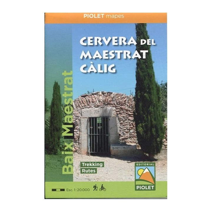 CERVERA DEL MAESTRAT. CALIG. ESCALA 1:20.000