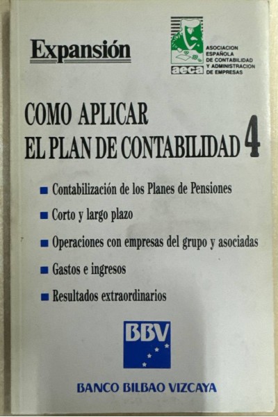 COMO APLICAR EN PLAN DE CONTABILIDAD