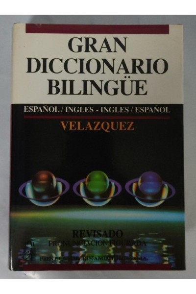 GRAN DICCIONARIO BILINGUE ESPAÑOL/INGLES-INGLES/ESPAÑOL