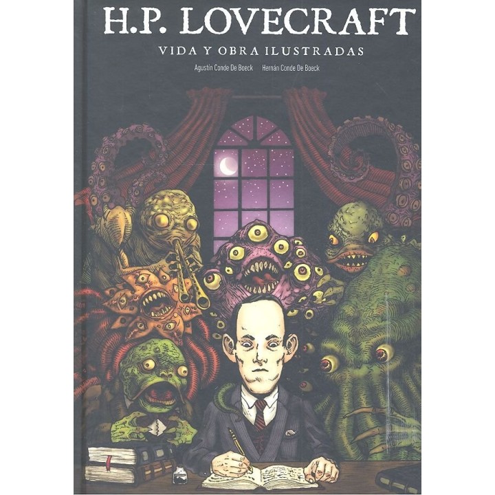 LOVECRAFT VIDA Y OBRA ILUSTRADAS