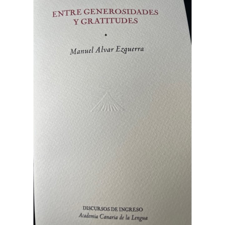 ENTRE GENEROSIDADES Y GRATITUDES