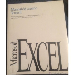 Microsoft Excel. Manual del Usuario Tomo II