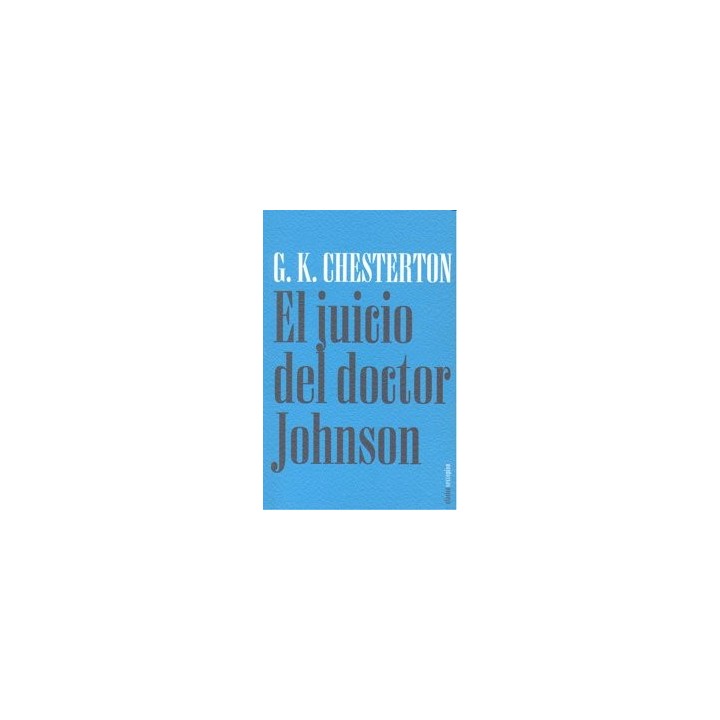 JUICIO DEL DOCTOR JOHNSON,EL