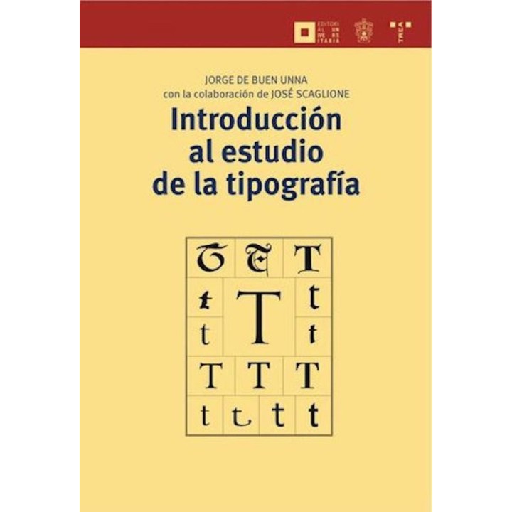 INTRODUCCION AL ESTUDIO DE LA TIPOGRAFIA