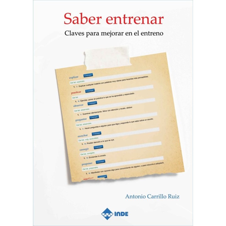 SABER ENTRENAR CLAVES PARA MEJORAR EN EL ENTRENO