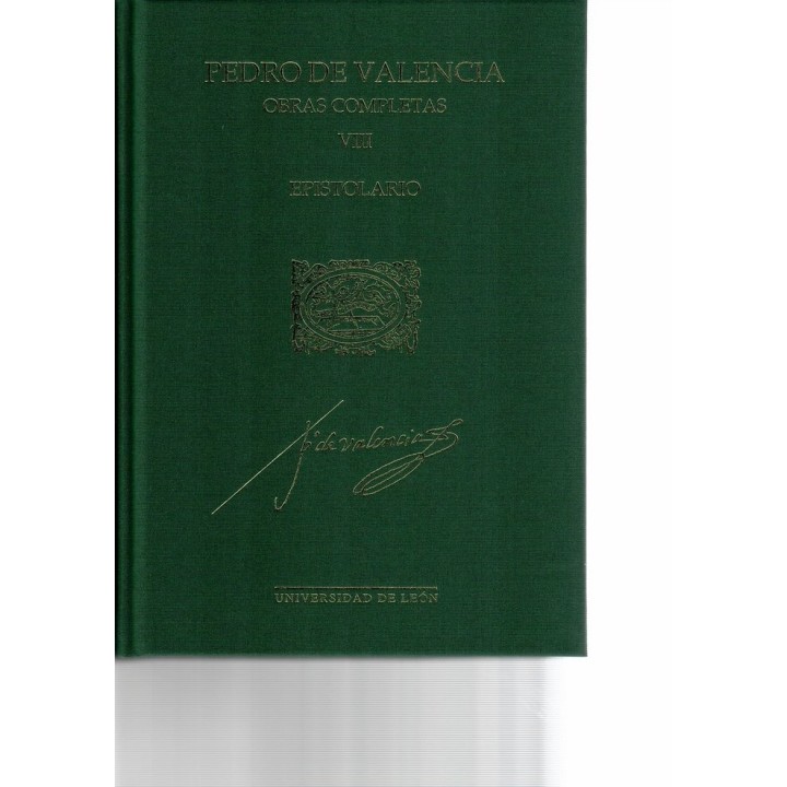OBRAS COMPLETAS PEDRO VALENCIA. VOL. VIII