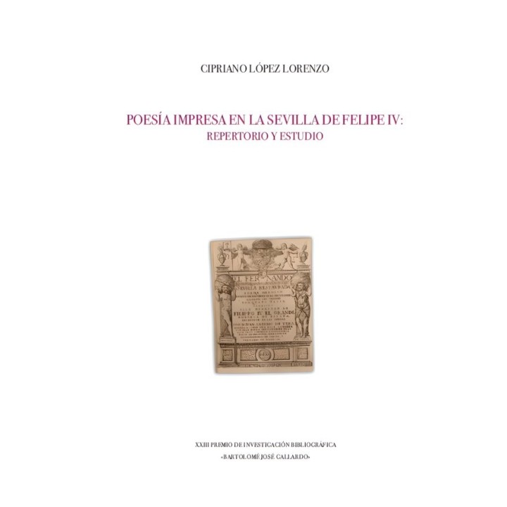 POESIA IMPRESA EN LA SEVILLA DE FELIPE IV