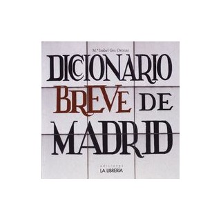 DICCIONARIO BREVE DE MADRID O.VARIAS