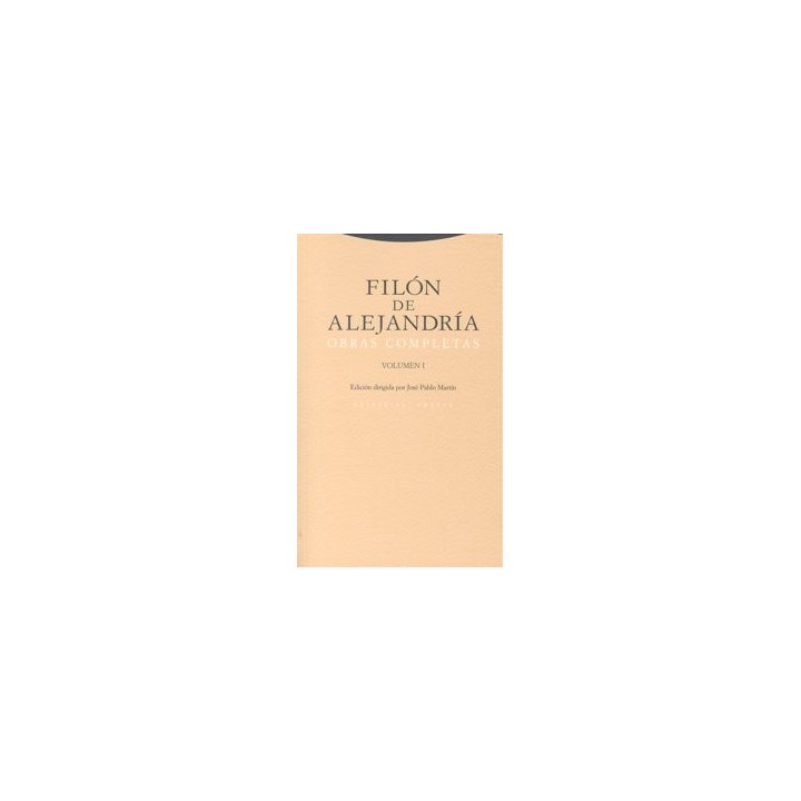 FILON DE ALEJANDRIA OBRAS COMPLETAS I