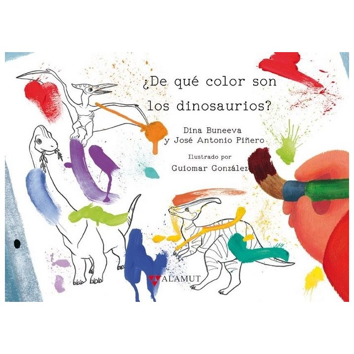 DE QUE COLOR SON LOS DINOSAURIOS
