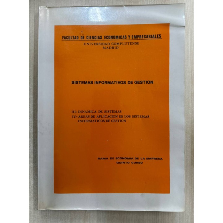 SISTEMAS INFORMATIVOS DE GESTIÓN
