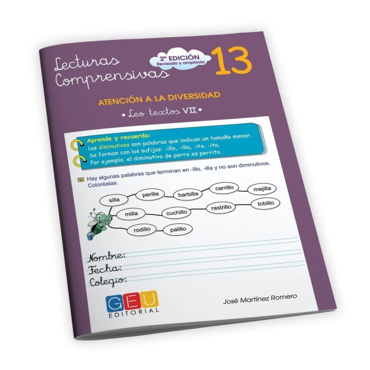 LECTURAS COMPRENSIVAS 13 NE