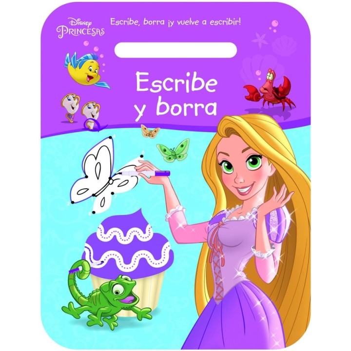 PRINCESAS ESCRIBE Y BORRA