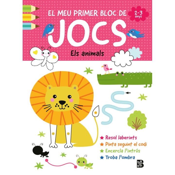EL MEU PRIMER BLOC DE JOCS ANIMALS