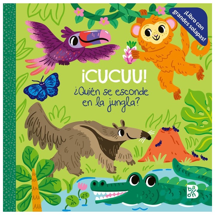 CUCUU QUIEN SE ESCONDE EN LA JUNGLA
