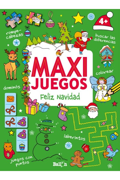 MAXI JUEGOS FELIZ NAVIDAD +4