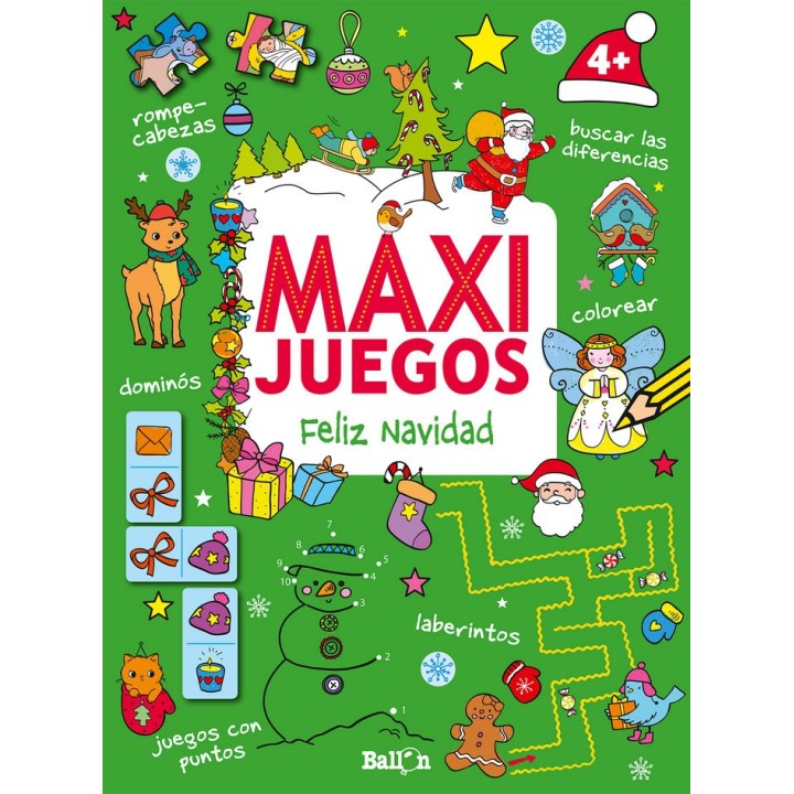 MAXI JUEGOS FELIZ NAVIDAD +4