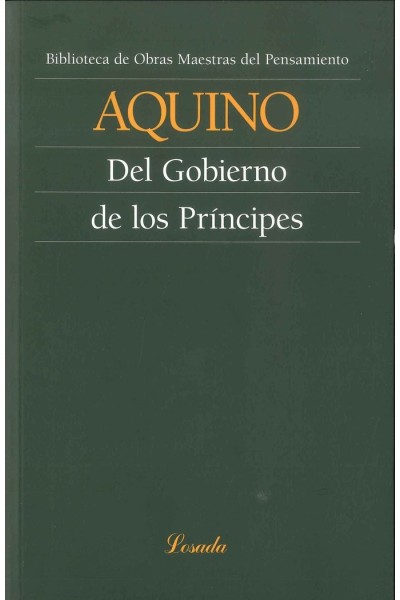 DEL GOBIERNO DE LOS PRINCIPES