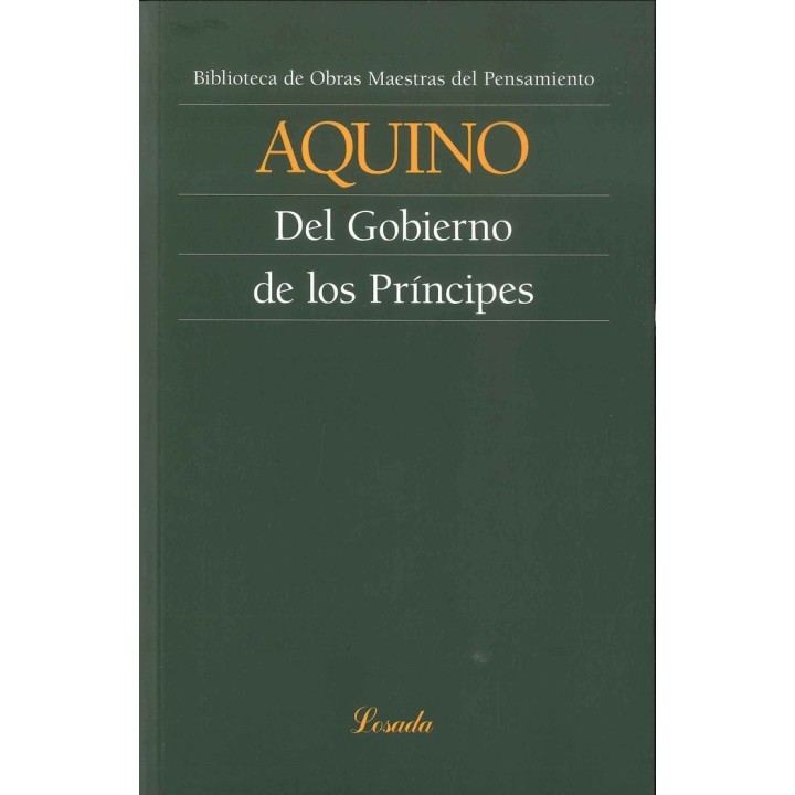 DEL GOBIERNO DE LOS PRINCIPES